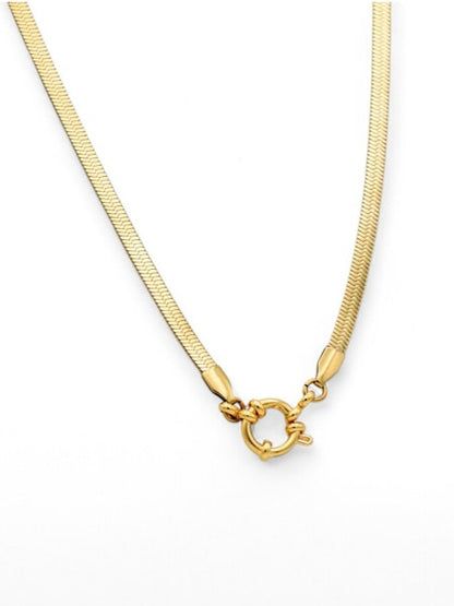 Buckle Up Clasp Necklace