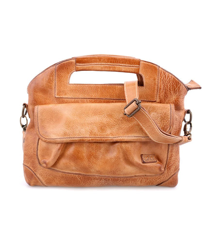 Greenway Tan Rustic Crossbody Clutch