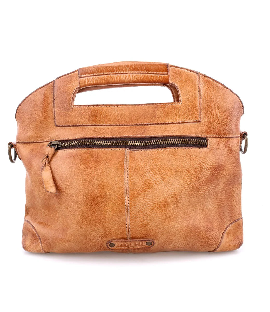 Greenway Tan Rustic Crossbody Clutch