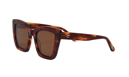 Harper Amber Brown Polarized Sunglasses