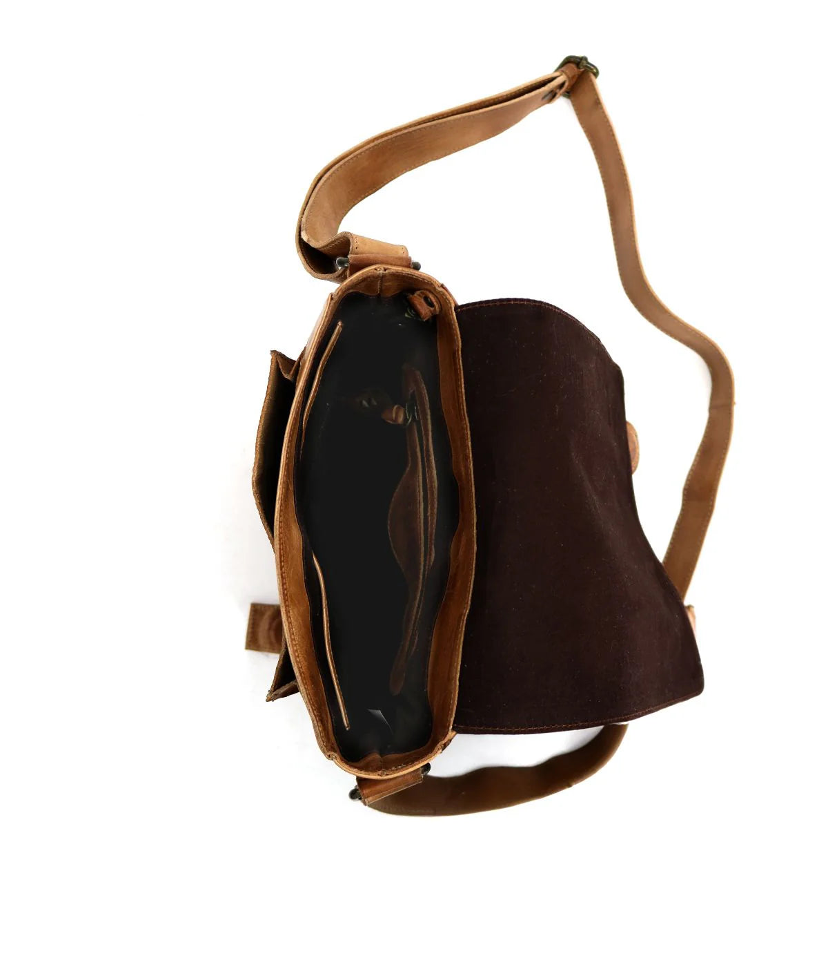 Hue Tan Rustic Crossbody