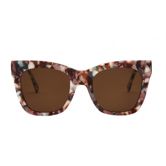 Billie Pink Pearl Brown Polarized Sunglasses