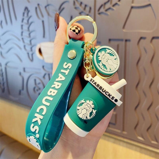 Starbucks Green Keychain