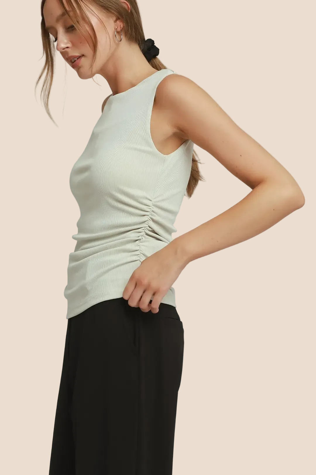Wrapped in Comfort White Top