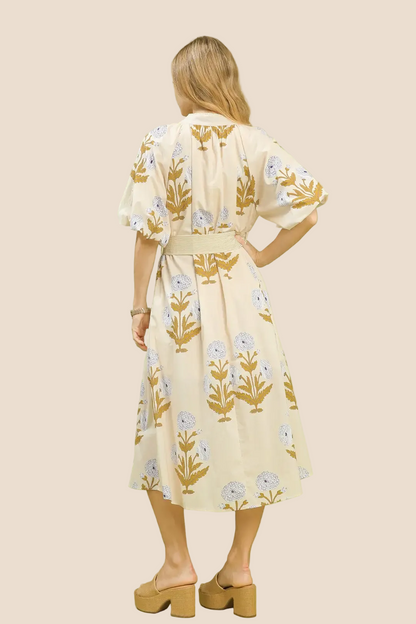 Petal Promises Cream Honey Dress