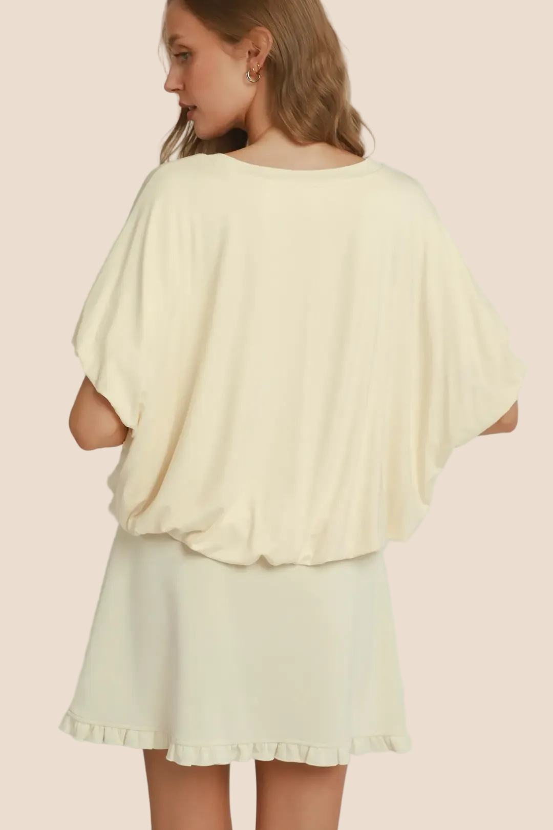 Soft Statement Ivory Top