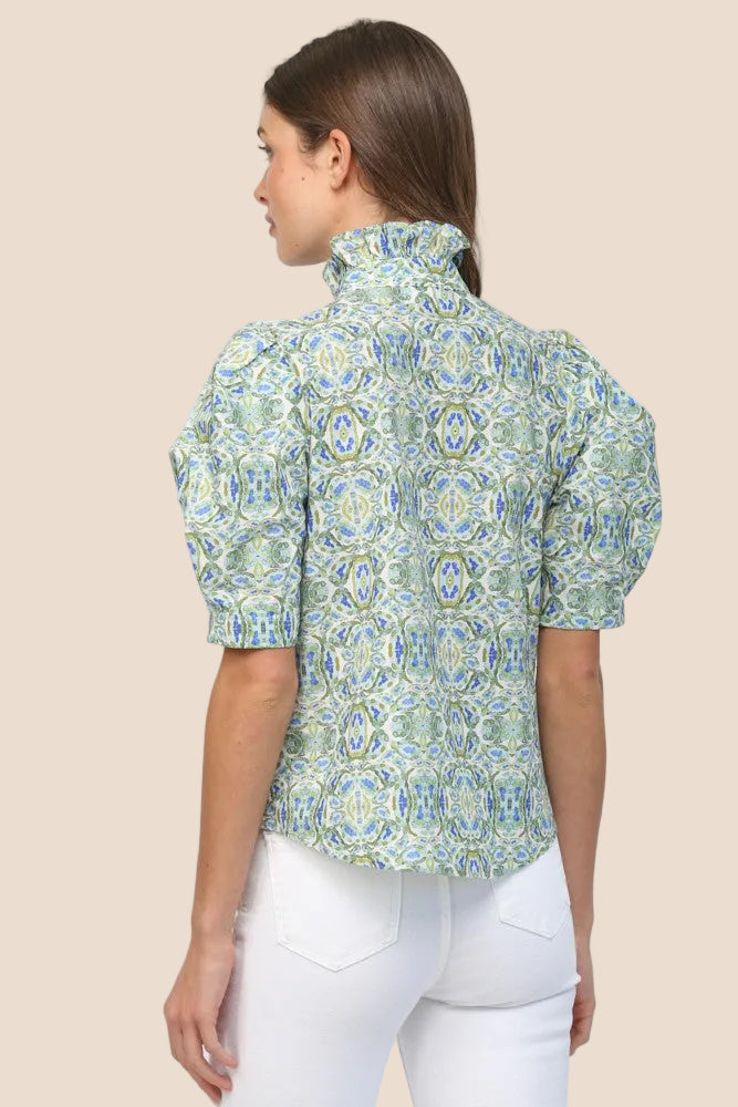 Groovy Blue Top