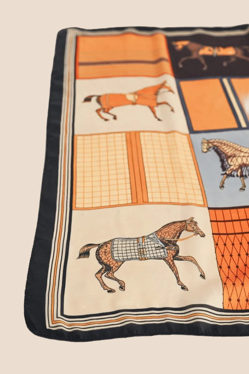Elegant Equestrian Scarf