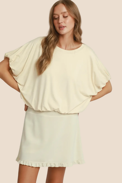 Soft Statement Ivory Top