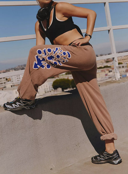 All Star Twig Combo Embroidered Pants