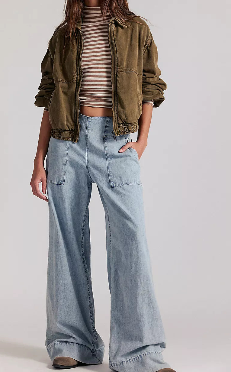 Breezy Denim Pull-On Dusk Jeans