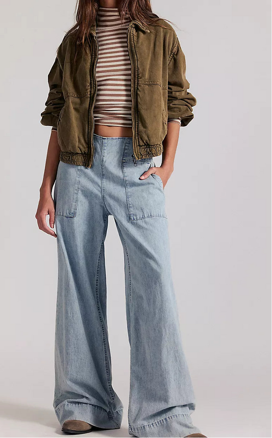 Breezy Denim Pull-On Dusk Jeans