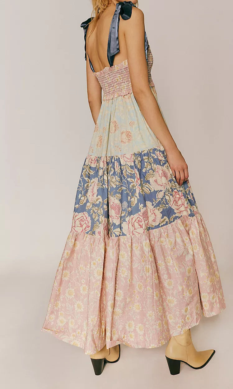 Bluebell Antique Combo Maxi Dress