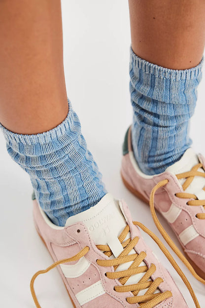 Overdyed Trouser Indigo Socks