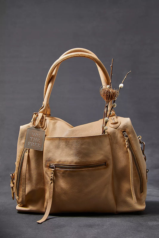 Emerson Italian Straw Tote Bag