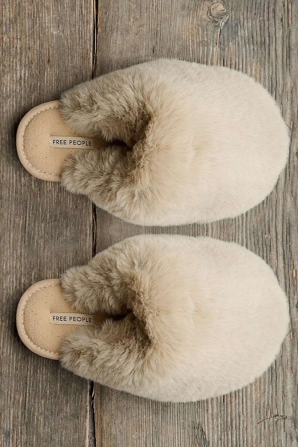 Snowball Taupe Slippers