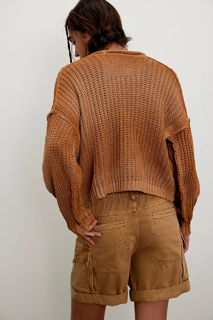 Frankie Iced Coffee Washed Shorts