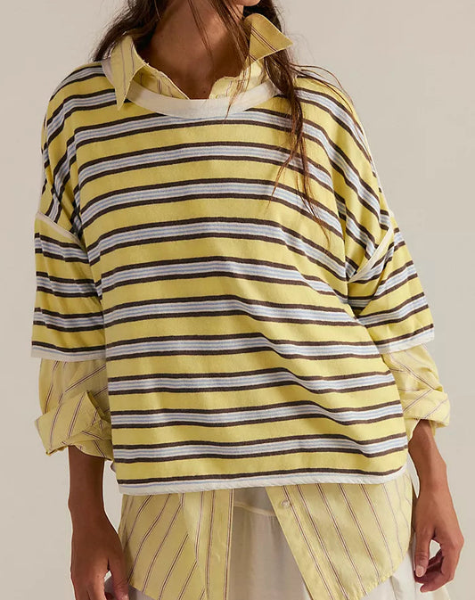 Clean Rugby Yellow Combo Tee