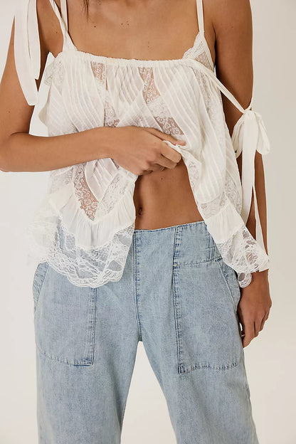 Breezy Denim Pull-On Dusk Jeans
