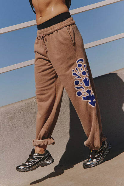 All Star Twig Combo Embroidered Pants