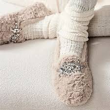 Slumber Party Parchment Loafer Slippers
