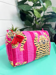 Wild Stitch Cosmetic Bag