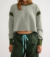 My Time Textured Layer Ivy Top