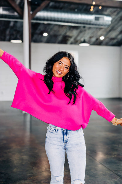 Aja Super Pink Sweater