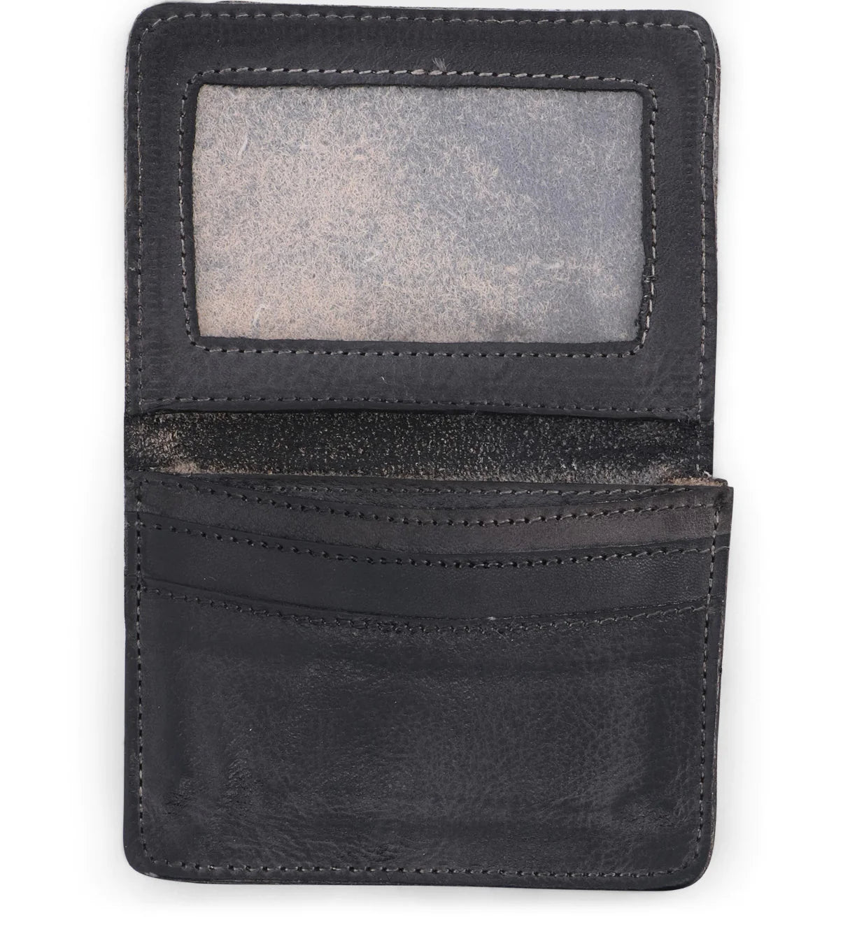 Jeor Black Rustic Wallet