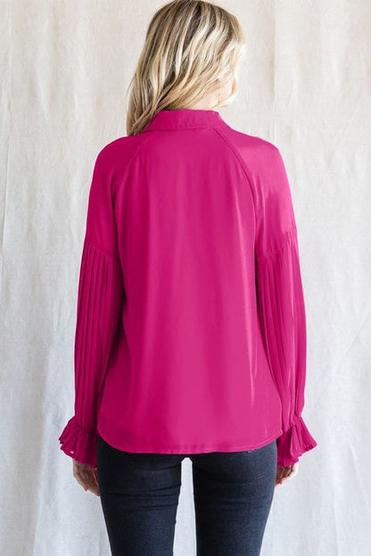 Stretch The Truth Magenta Top