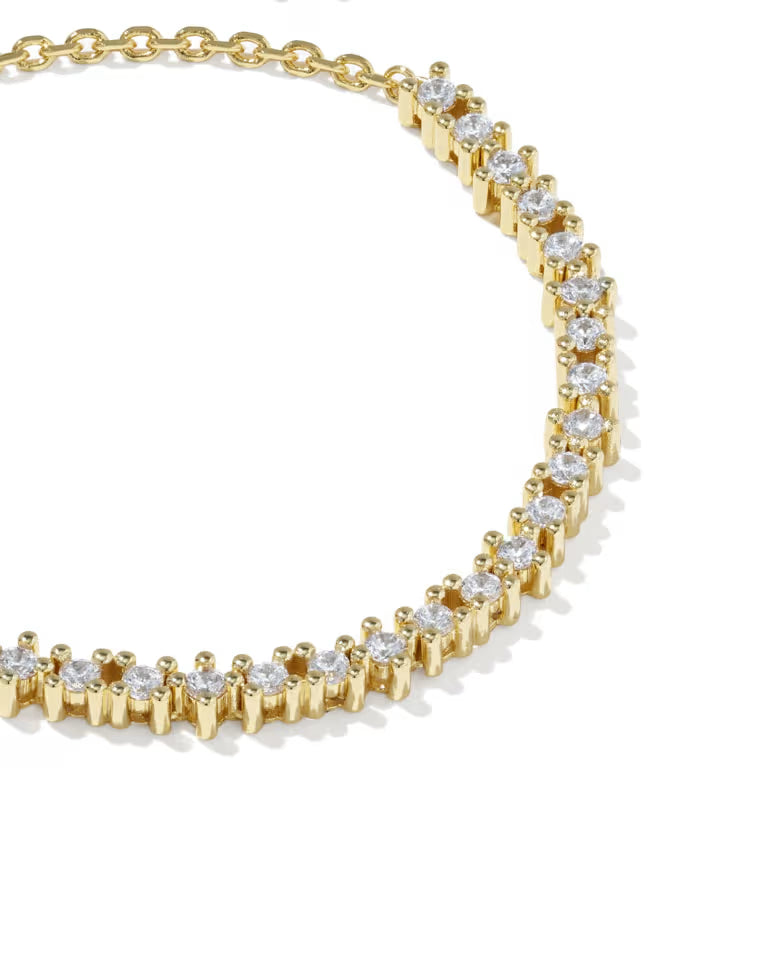 Fate Gold Tennis Bracelet