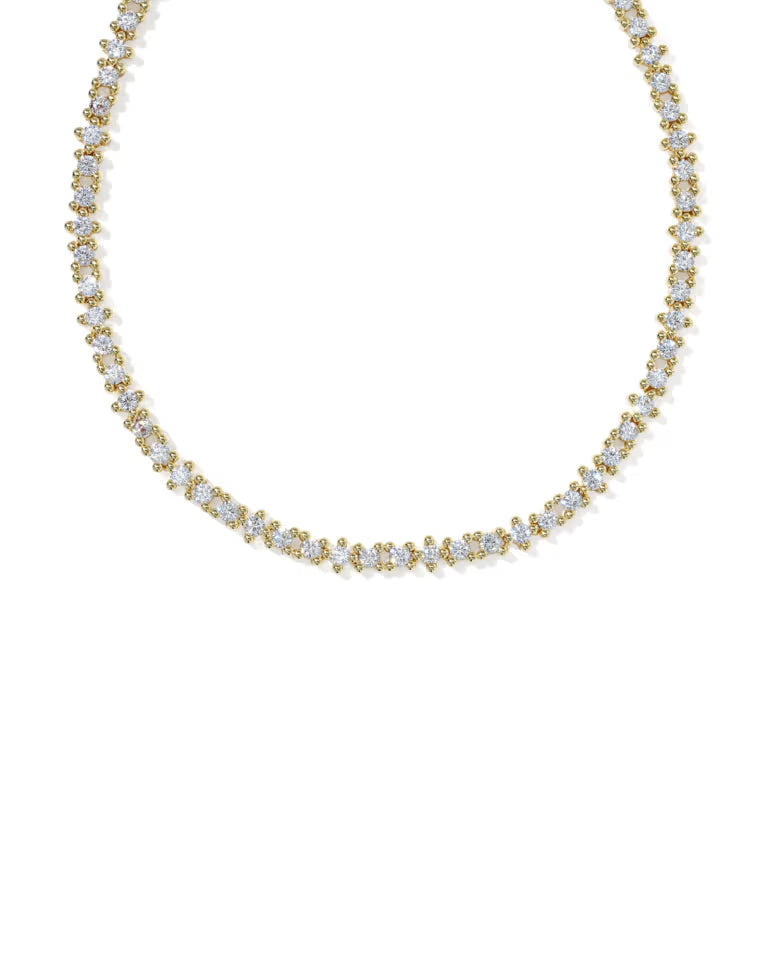 Fate Gold Tennis Necklace
