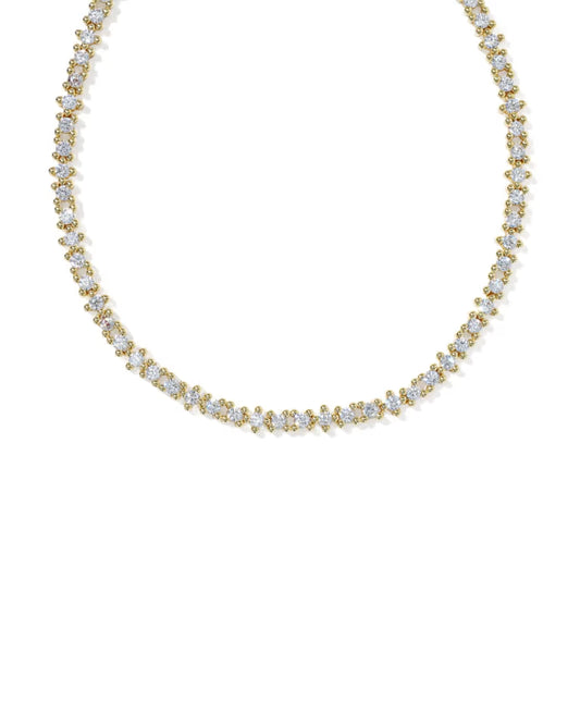 Fate Gold Tennis Necklace