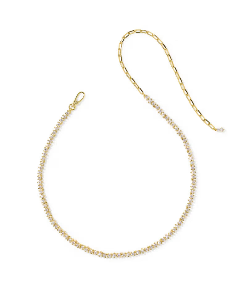 Fate Gold Tennis Necklace