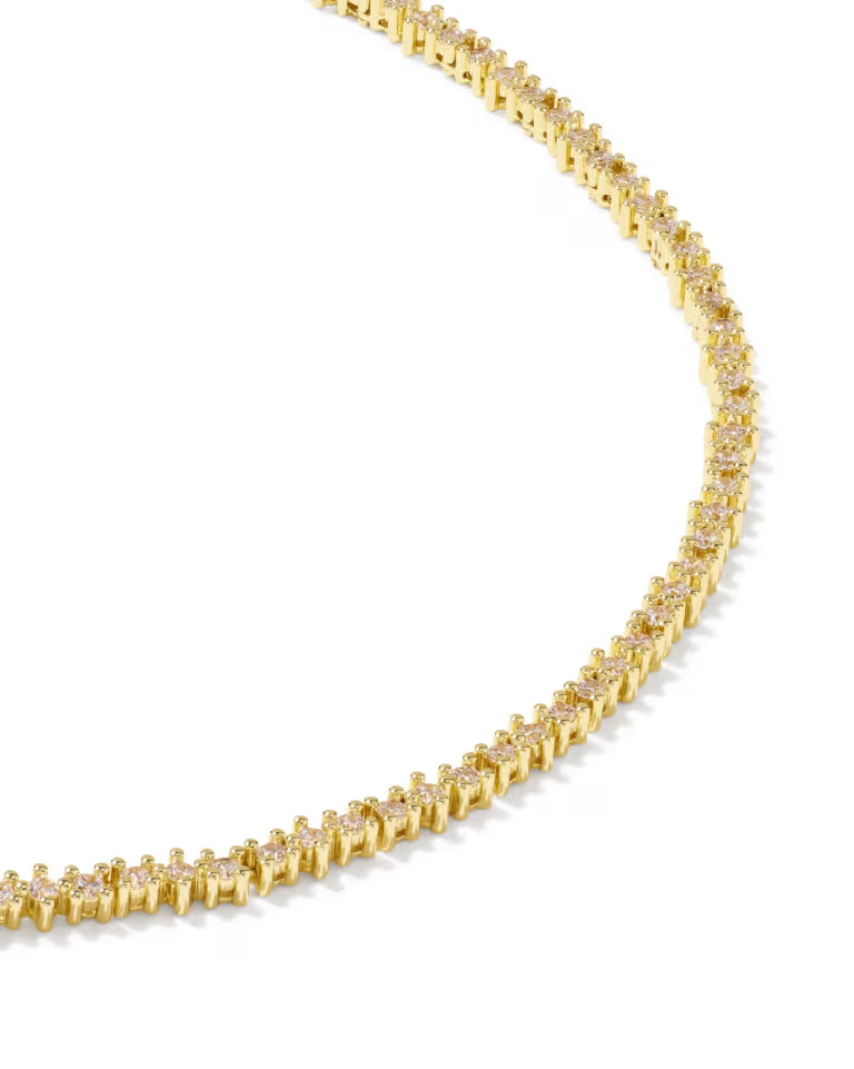 Fate Gold Tennis Necklace
