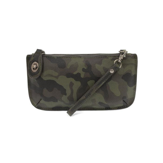 Mini Crossbody Camo Wristlet Clutch