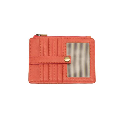 Penny Living Coral Mini Travel Wallet