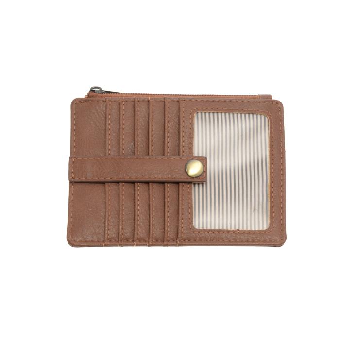 Penny Walnut Mini Travel Wallet