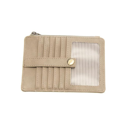 New Penny Heathered Grey Mini Travel Wallet