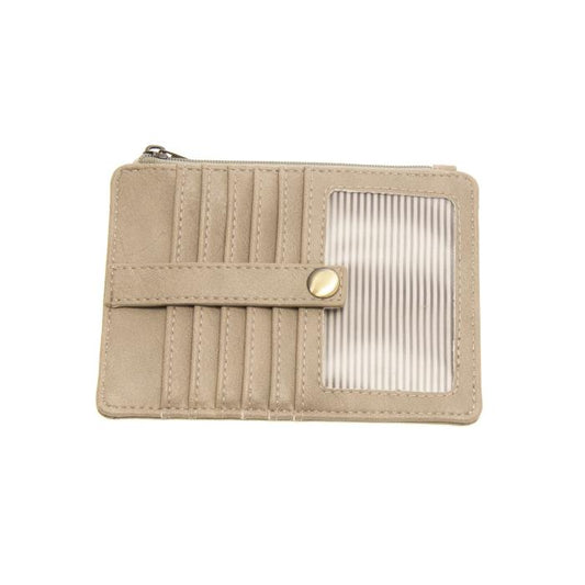 New Penny Heathered Grey Mini Travel Wallet