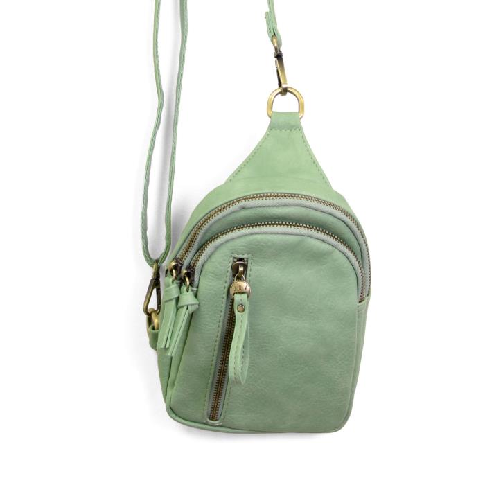 Skyler Wispy Green Sling Bag