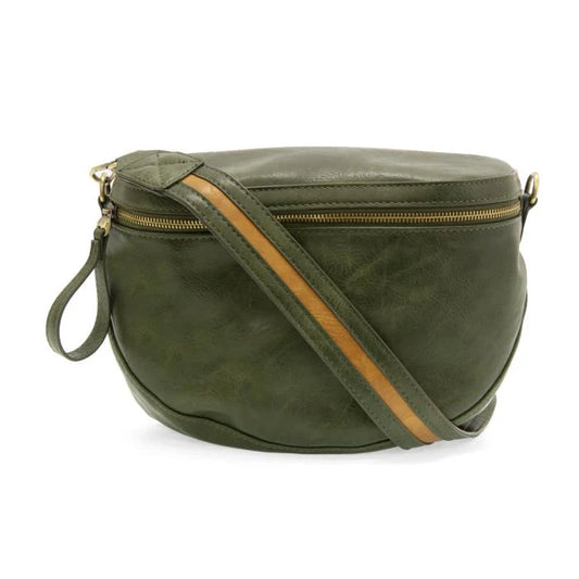 Laura Forest Green Sling Bag