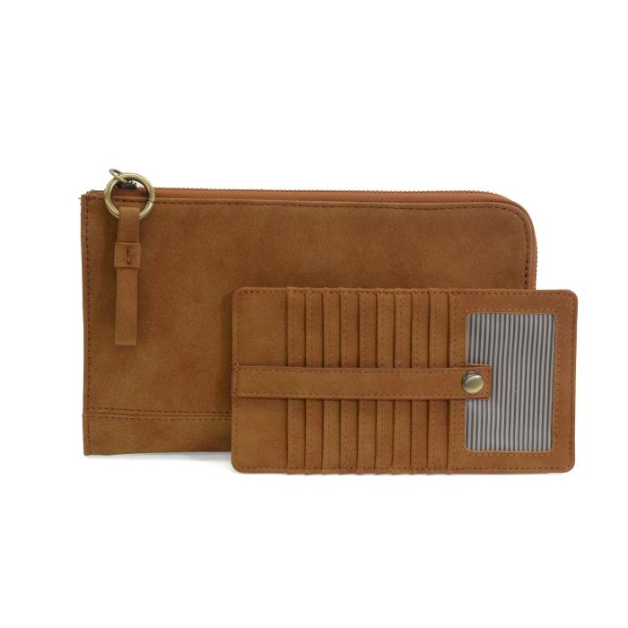 Karina Toffee Convertible Wristlet & Wallet