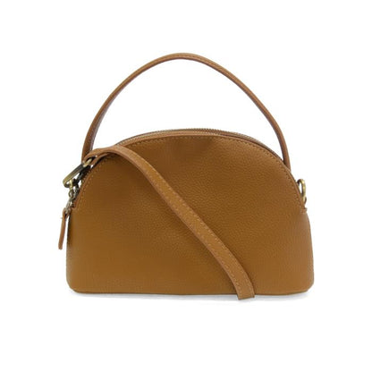 Larissa Double Zip Saddle Crossbody Bag