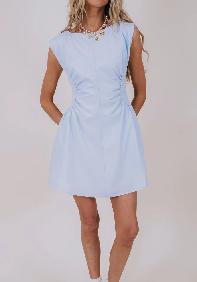 Something in the Air Blue Dress