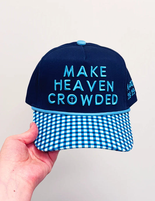 Make Heaven Crowded Blue Cap
