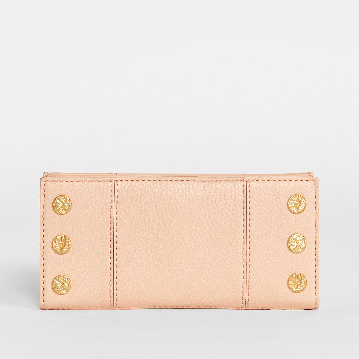 110 North Champagne Pink Pebble Wallet