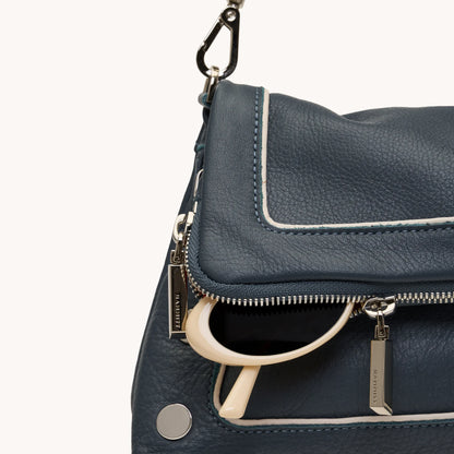 Beverly Med Nautical Navy/Silver Handbag