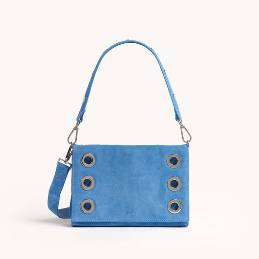 Montana Hydrangea Suede Handbag