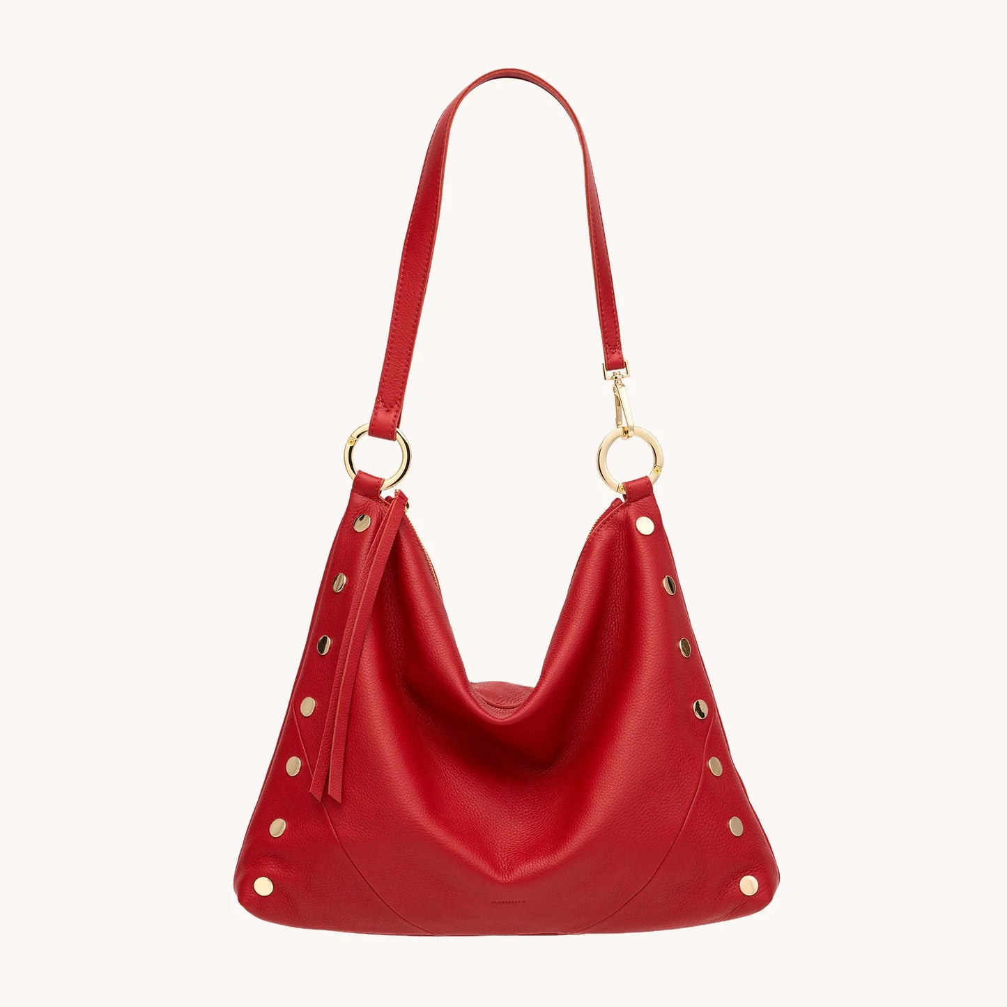 Kyle Large Chili Red/Gold Handbag